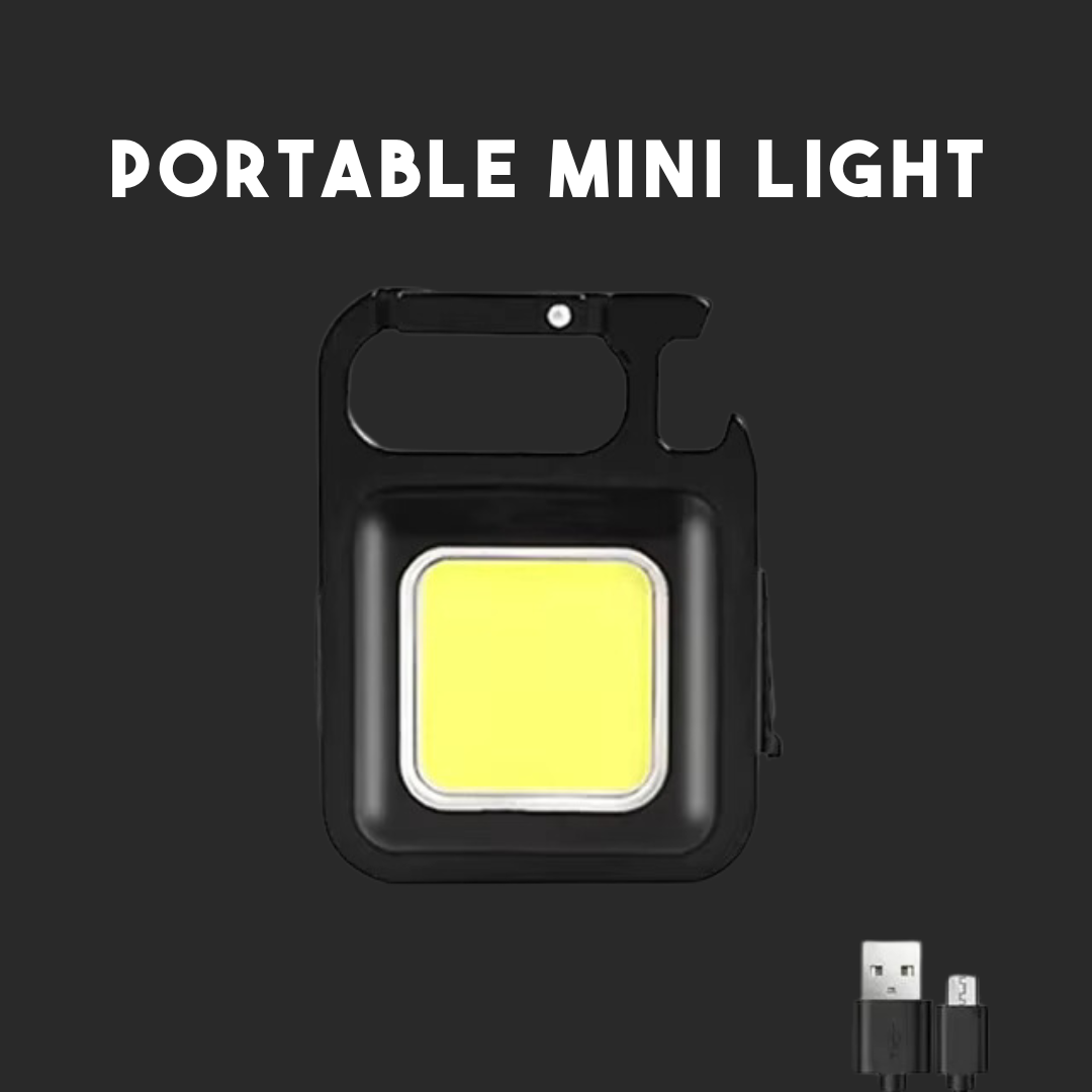 Mini LED Flashlight Magnetic